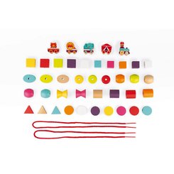 Jouets - Activités Manuelles et Marionnettes  - Perles à enfiler cirque