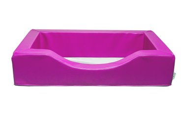 Couchage - Couchette Empilable pour Bébé et Enfant, Lit Gain de Place - Couchette empilable en mousse pvc pour matelas 50x100cm fuschia