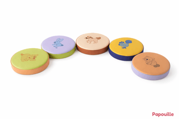 Mobilier - Meuble en mousse et Pouf - Coussin-galette de sol en mousse pvc animaux