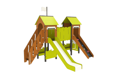 Mobilier - Aire de jeux et structure extérieure - Structure de jeux Actinat - Fixations courtes