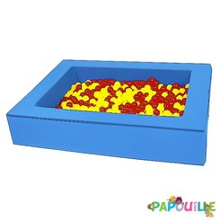 Motricité - Piscine à balles - Piscine à balles en mousse revêtement pvc little turquoise