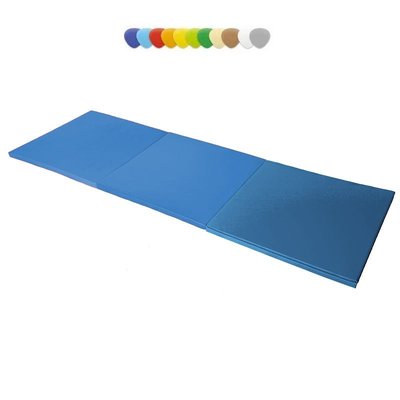 Motricité - Tapis de motricité bébé et enfant - Tapis de réception en mousse pvc 200 x 200 x 4 cm avec velcro