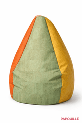 Mobilier - Meuble en mousse et Pouf - Petit pouf en liège 4 couleurs