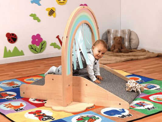 Mobilier - Structure de motricité / activité intérieur - Structure de motricité - arc en ciel 