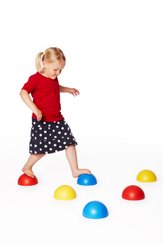 Jeux - Bascules et Équilibre - Hémisphères d'équilibre 6 pcs en plastique