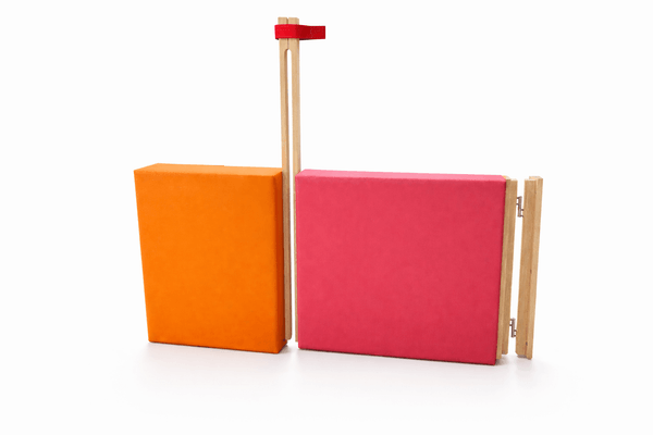 Mobilier - Barrière de séparation & Cloison crèche - Portillon de séparation en bois collectivité avec anti pince doigts - sur mesure