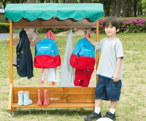 Mobilier - Aire de jeux et structure extérieure - Penderie mobile extérieur