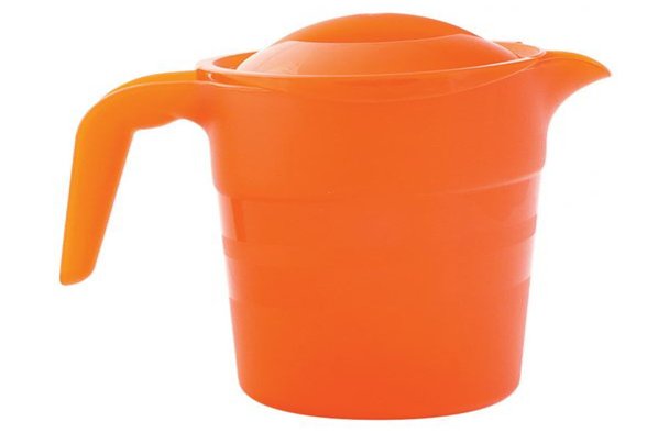 Repas - Carafes et Pichets Enfants - Pichet 50cl en polypropylène avec couvercle orange