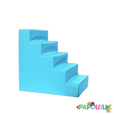 Change - Meuble à Langer crèche - Escalier pour table de change en mousse imperméable turquoise