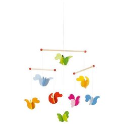 Couchage - Mobile de Lit Bébé et Veilleuse - Mobile dragon en bois