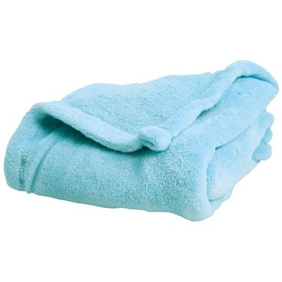 Couchage - Couverture de Lit Enfant - Couverture Micro 250 Gr 75 x 100 cm Turquoise