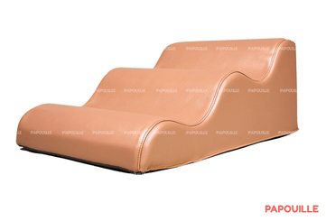 Motricité - Module de Motricité Bébé - Module petite vague marée en mousse pvc h.23 abricot