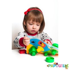 Jouets - Jeux de Construction - Jeu didactique nuts and bolts cartes à visser