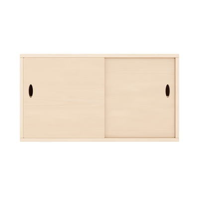 Mobilier - Meuble de rangement scolaire - Meuble de rangement mural 2 portes coulissantes - Rio
