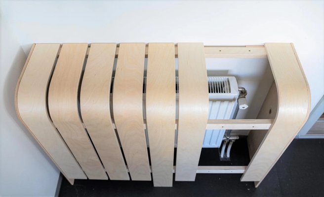 Médical et Prévention - Protection sur Mesure - Cache radiateur en bois 
