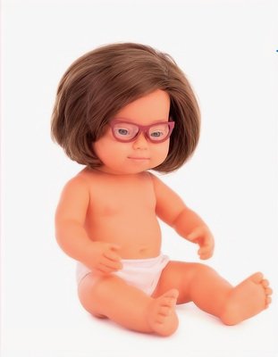 Jouets - Poupons, Peluches et Accessoires - Poupée 38 cm inclusive - Lunettes de vue