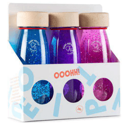 Motricité - Eveil Sensoriels et Tactiles - Lot de 3 bouteilles sensorielles magic