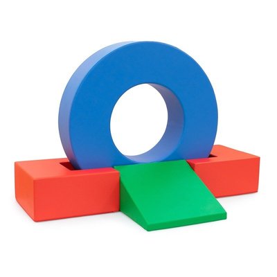 Motricité - Parcours de Motricité Maternelle - Parcours de motricité - Ensemble avec Roue - H 120 cm