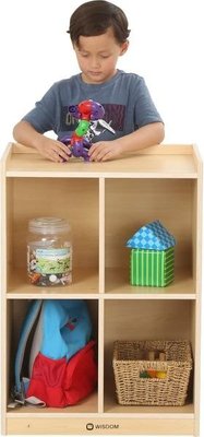 Mobilier - Meuble de rangement scolaire - Étagère pour 4 sacs à dos