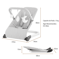 Puériculture - Transat Bébé, Balancelle Bébé - Transat Bébé 5 points 