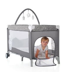 Couchage - Lit Parapluie - Lit parapluie enfant avec fenêtre 0 à 3 ans