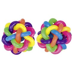 Jouets - Jouets à Pousser, à Tirer - Balle arc-en-ciel 3 ans +
