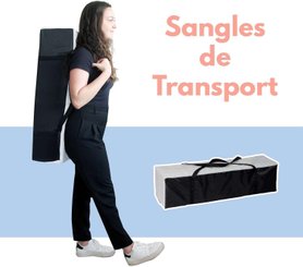 Couchage - Parc bébé Pliable, en Bois  - Parc lit filet bébé pliant en tissu