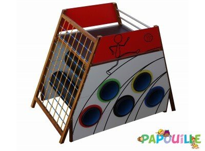 Mobilier - Aire de jeux et structure extérieure - Cage de jeu les asticots