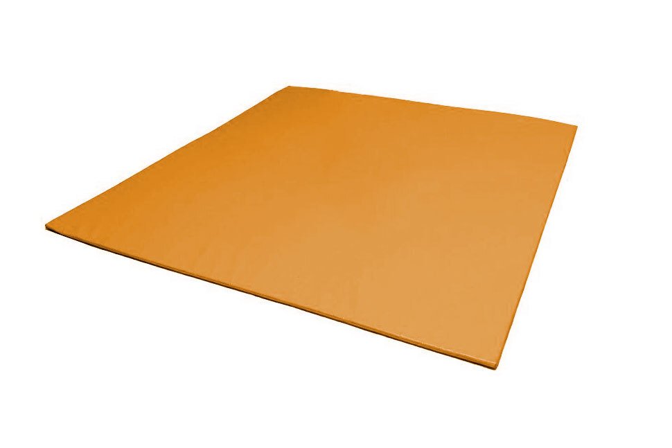 Tapis aire d'évolution en mousse pvc 120x150x2cm orange