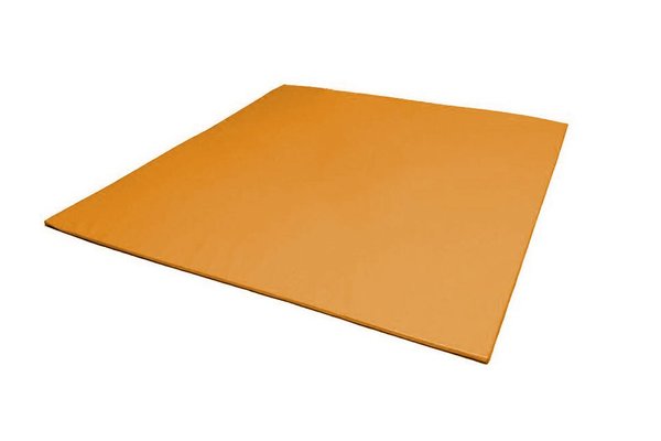 Motricité - Tapis de motricité bébé et enfant - Tapis aire d'évolution en mousse pvc 120x150x2cm orange