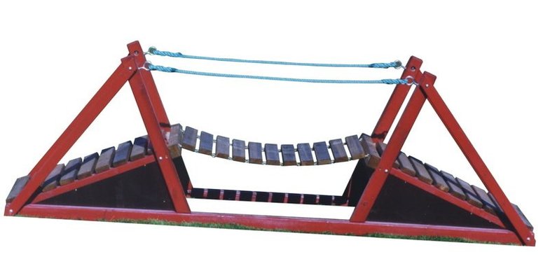 Mobilier - Aire de jeux et structure extérieure - Pont d'aire de jeux extérieur enfant