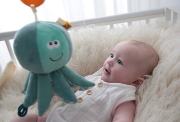Jouets - Hochets et Jouets Sensoriels - DE // La pieuvre de manipulation