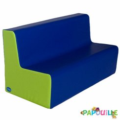 Mobilier - Meuble en mousse et Pouf - Canapé mousse 3 places hauteur 25 cm