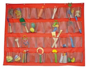 Mobilier - Accessoires pour meuble de rangement - Rangement mural - range doudou - 40 pochettes