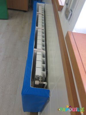 Médical et Prévention - Protection sur Mesure - Protection radiateur en fonte ou alu sur mesure largeur 0 a 100 cm