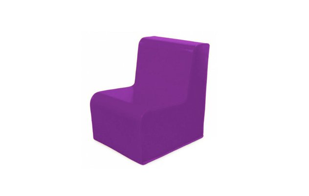 Mobilier - Meuble en mousse et Pouf - Chauffeuse droite hauteur 25cm groix