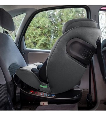 Puériculture - Siège Auto bébé et Réhausseur - Siège auto rotatif isofix gris 360º - 40 cm à 150 cm - GP  0/1/2/3