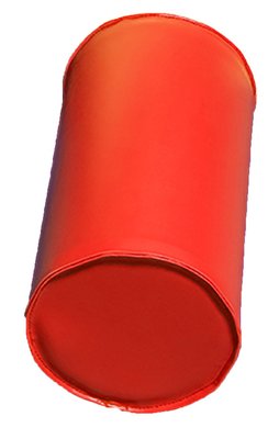 Motricité - Module de Motricité Enfant - Module cylindre en mousse diam 25cm orange