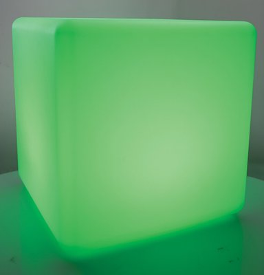 Motricité - Eveil Sensoriels et Tactiles - Cube lumineux sensoriel - LED - 40 cm
