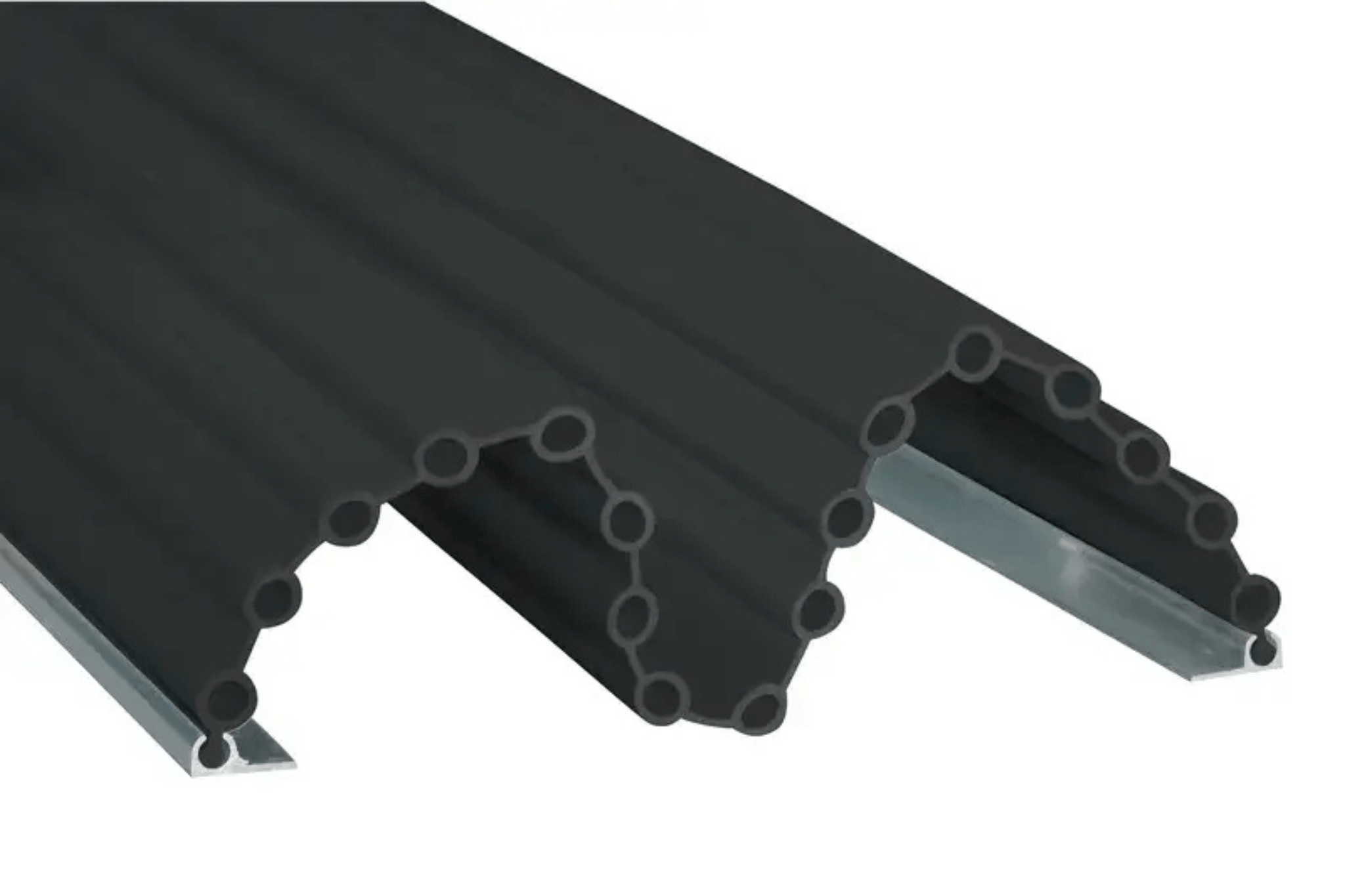Anti pince-doigts Garomin 17 soufflets 2050 mm - Noir