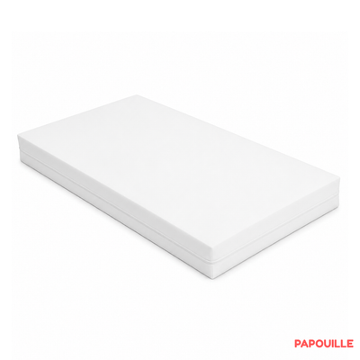 Couchage - Matelas Enfant, Plan incliné et Literie Bébé - Matelas en mousse imperméable 60 x 120 x 10 cm - Non Feu