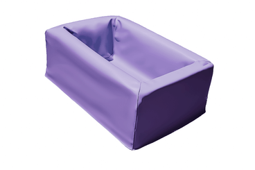 Motricité - Module de Motricité Enfant - Module de rangement nid à balles en mousse pvc parme