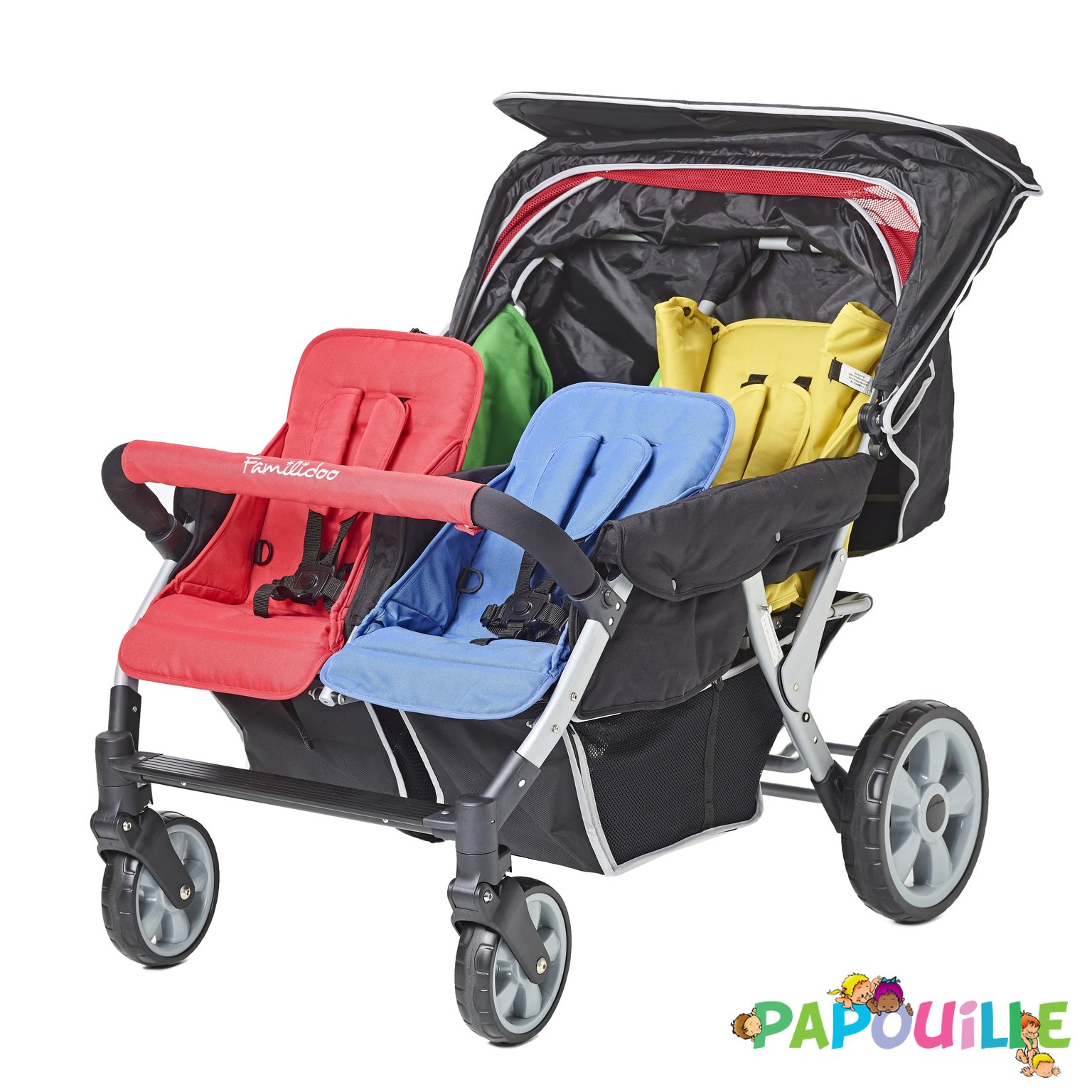 poussette quadruple des la naissance