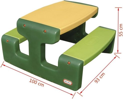 Mobilier - Table crèche et scolaire - Table de pique-nique intérieur / extérieur junior