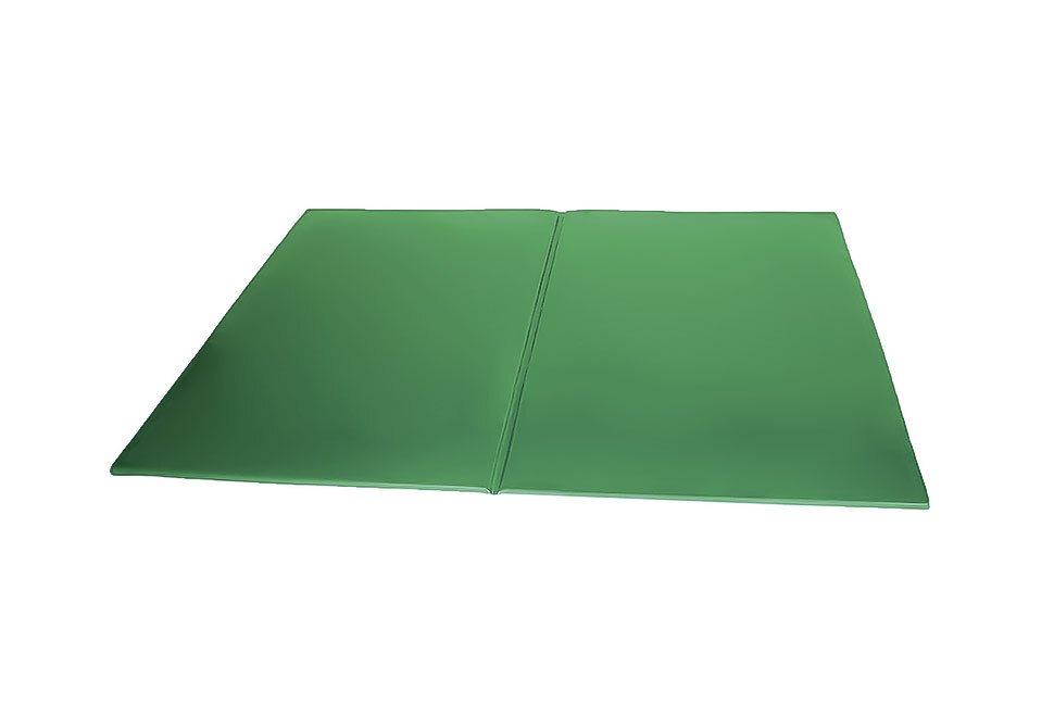 Tapis d'évolution en mousse pvc pliant 200x150x2cm vert