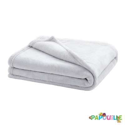Couchage - Couverture de Lit Enfant - DE // Couverture microdoux 100 x 150 perle