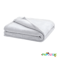 Couchage - Couverture de Lit Enfant - DE // Couverture microdoux 100 x 150 perle