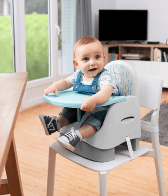 Puériculture - Siège Auto bébé et Réhausseur - Réhausseur évolutif 3 en 1 - Blanc