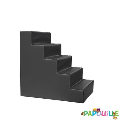 Change - Meuble à Langer crèche - Escalier pour table de change en mousse imperméable noir