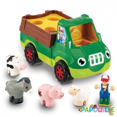 Jouets - Garages, Voitures et Circuits pour Enfant - Freddy le pick up fermier